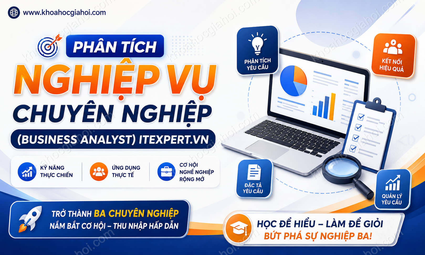 Khóa Học Phân Tích Nghiệp Vụ Chuyên Nghiệp (Business Analyst) Itexpert.vn
