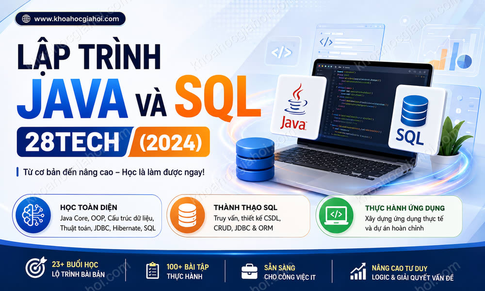 Lập Trình Java Và Sql 28Tech (2024)