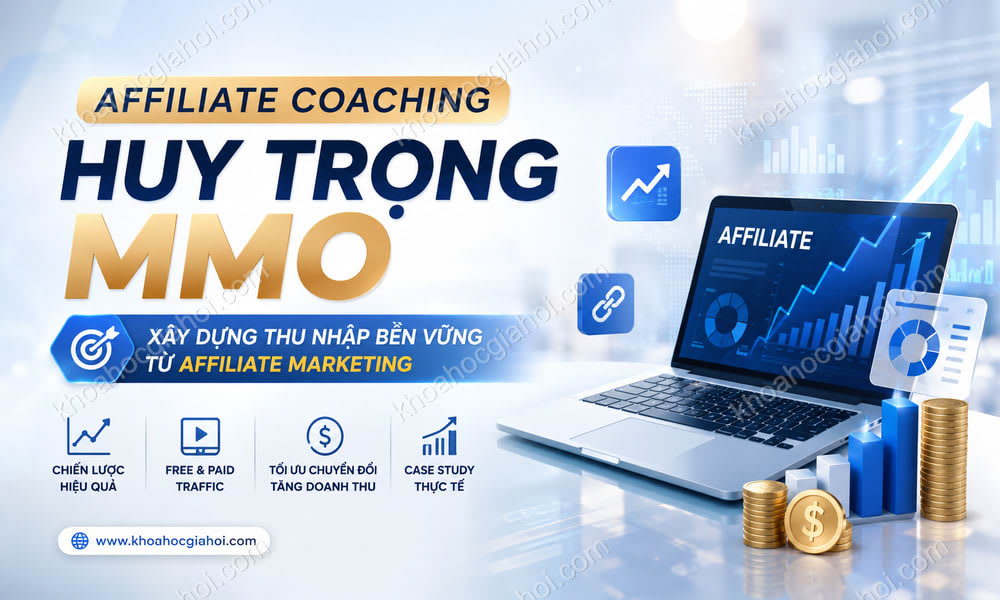 Chương Trình Affiliate Coaching Cùng Huy Trọng MMO