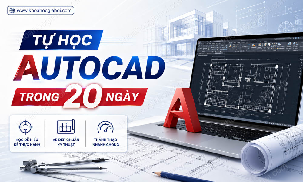 Khóa Học Tự Học Autocad Trong 20 Ngày