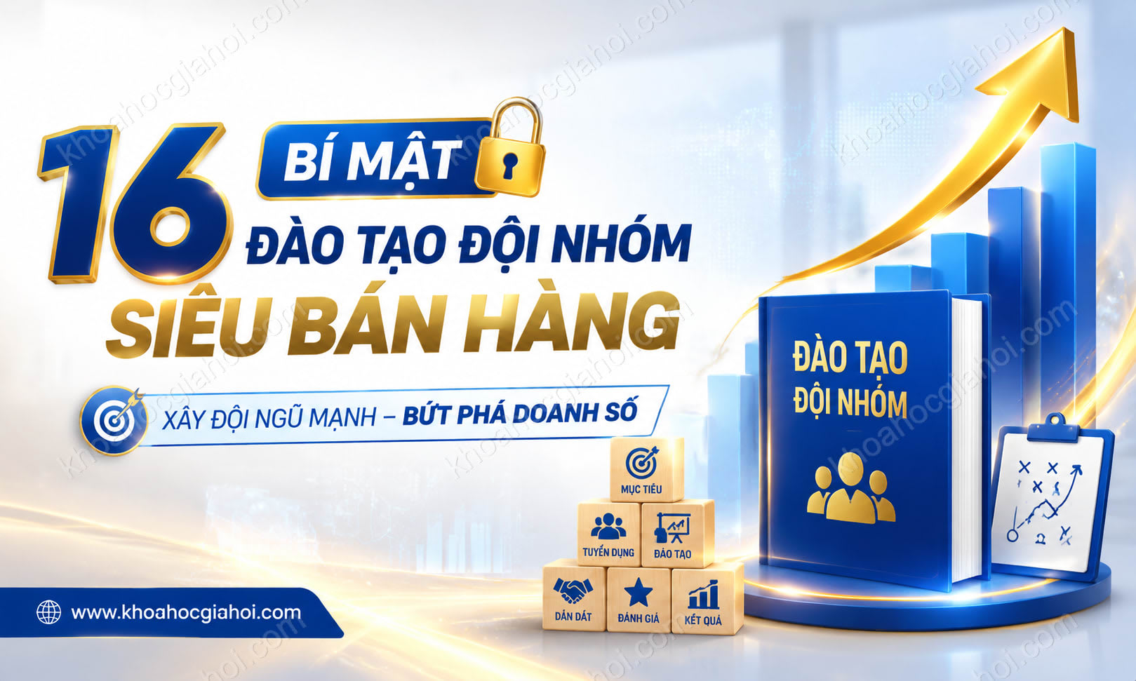 Khóa Học 16 Bí Mật Đào Tạo Đội Nhóm Siêu Bán Hàng