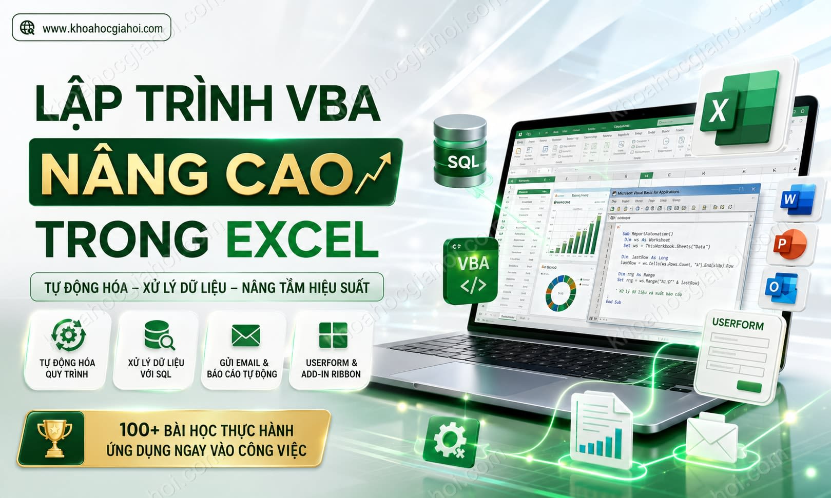 Lập Trình Vba Nâng Cao Trong Excel Cùng Học Excel Online