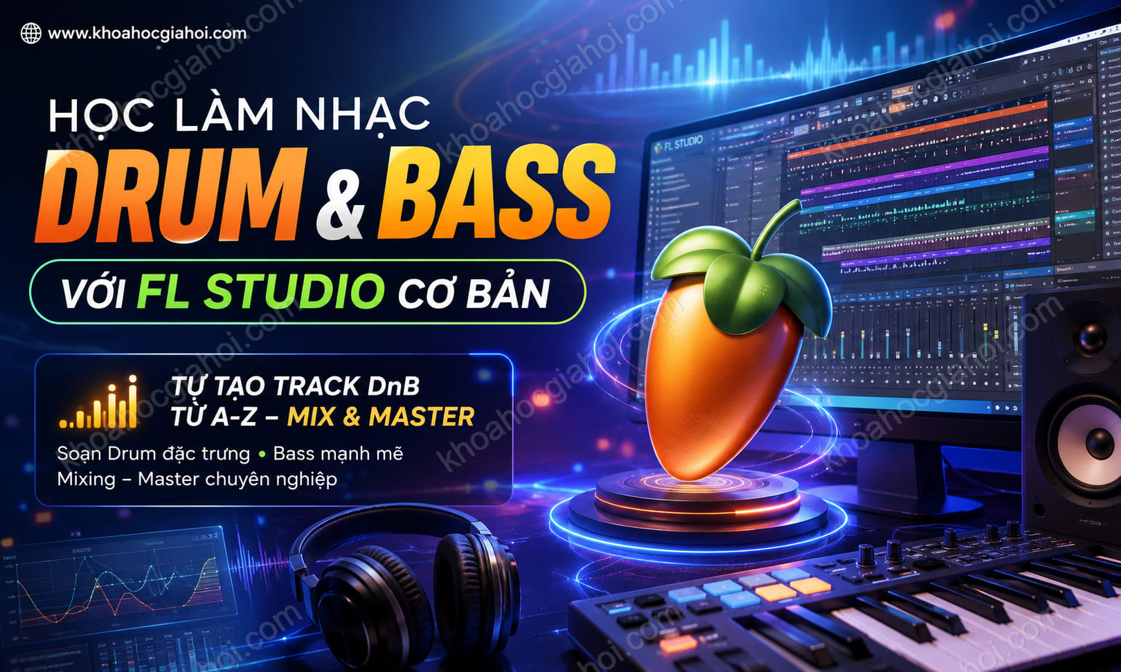 Học Làm Nhạc Drum And Bass Với FL Studio Cơ Bản