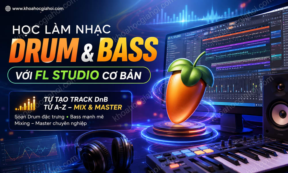 Học Làm Nhạc Drum And Bass Với FL Studio Cơ Bản