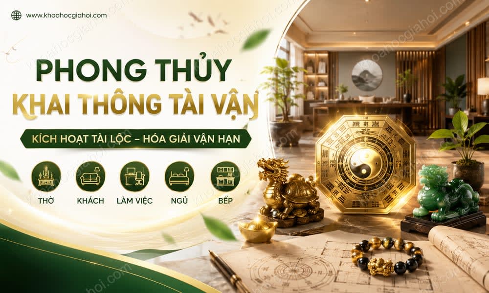 Khóa Học Phong Thủy Khai Thông Tài Vận