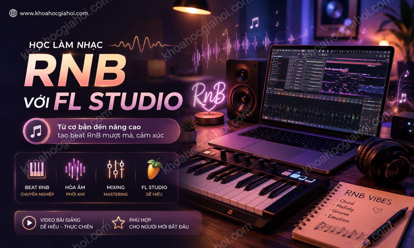Học Làm Nhạc Rnb Với FL Studio Học Làm Nhạc Rnb Với FL Studio
