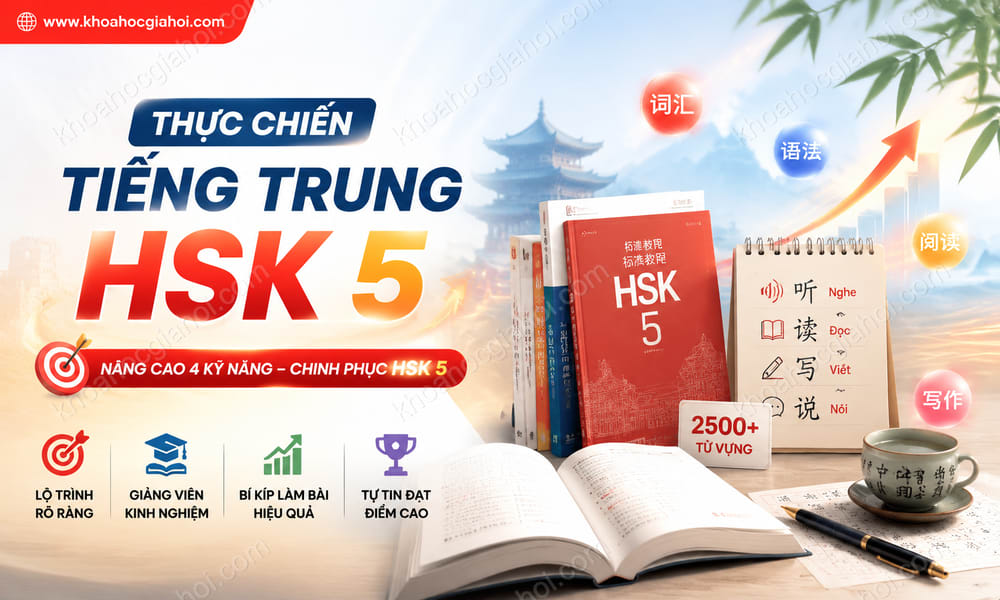 Khóa Học Thực Chiến Tiếng Trung Hsk 5