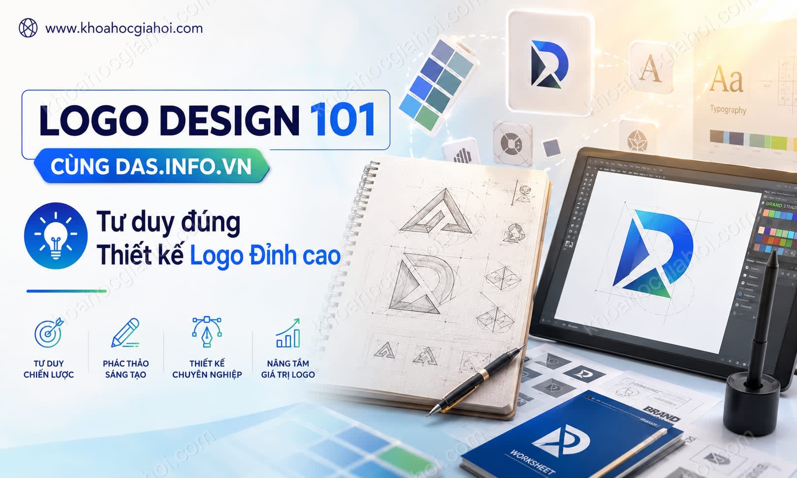Khóa Học Logo Design 101 Cùng DAS.info.vn