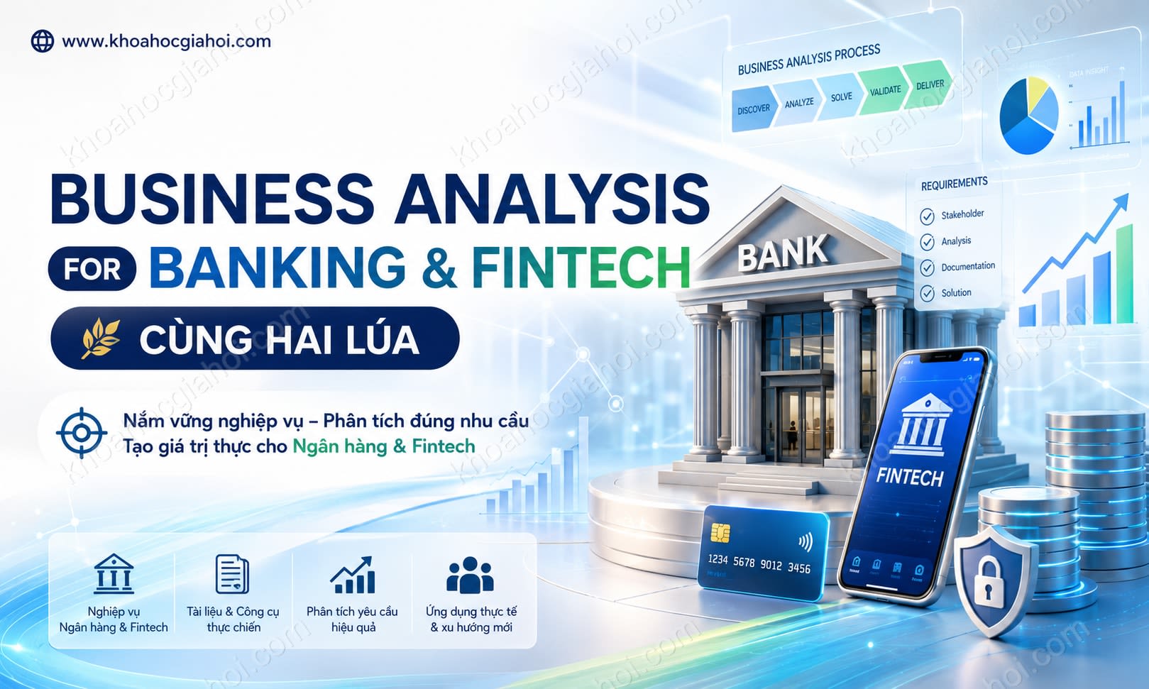 Khóa Học Business Analysis For Banking & Fintech Cùng Hai Lúa Học Business Analysis Khóa Học Business Analysis For Banking & Fintech Cùng Hai Lúa Học Business Analysis