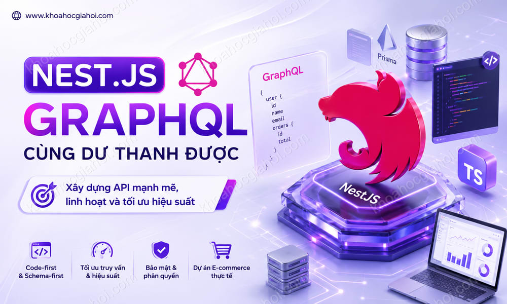 Khóa Học Nest.js Graphql Cùng Dư Thanh Được