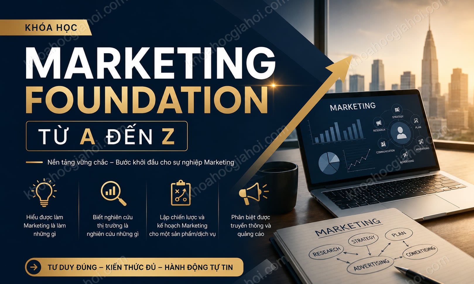 Khóa Học Marketing Foundation A-Z Vững Bước Vào Nghề Marketing