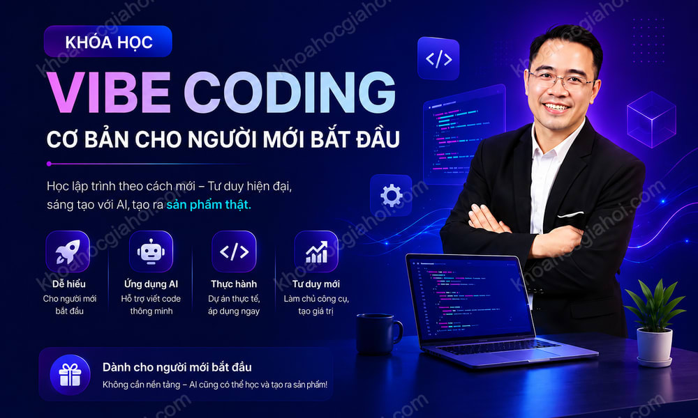 Khóa Học Vibe Coding Cơ Bản Cho Người Mới Bắt Đầu