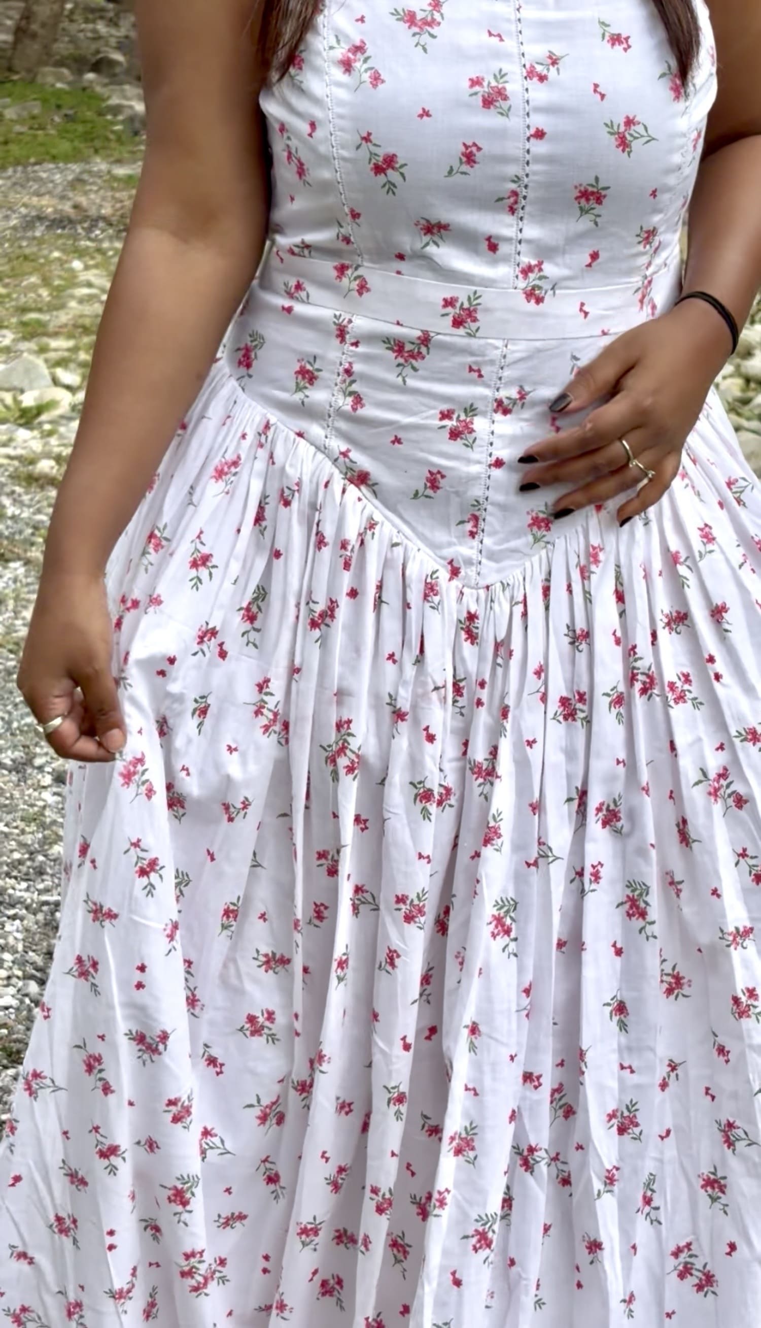 Ivory Bloom Sundress 5
