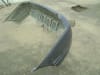 Mitsubishi Lancer Back Bumper with Diffuser (Fiberglass)