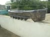 Mitsubishi Lancer Back Bumper with Diffuser (Fiberglass)