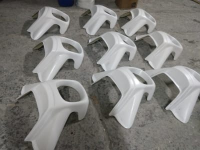Yamaha RD350 Fiberglass Headlight Mask for Yamaha RD350