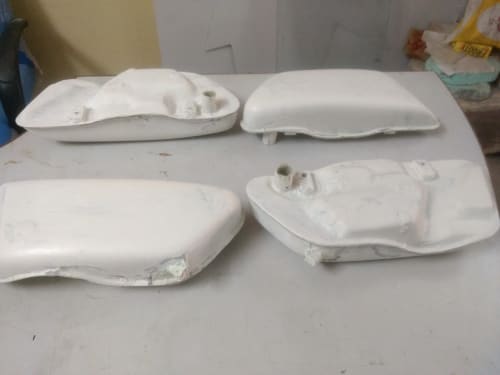 Yamaha RD350 Oil Tank Dummy for Yamaha RD350