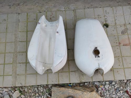 Yamaha RD350 Fuel Tank for Yamaha RD350