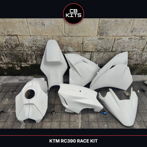 KTM RC 390 Race KTM RC 390 Full Race Fairing Kit (Race Spec)