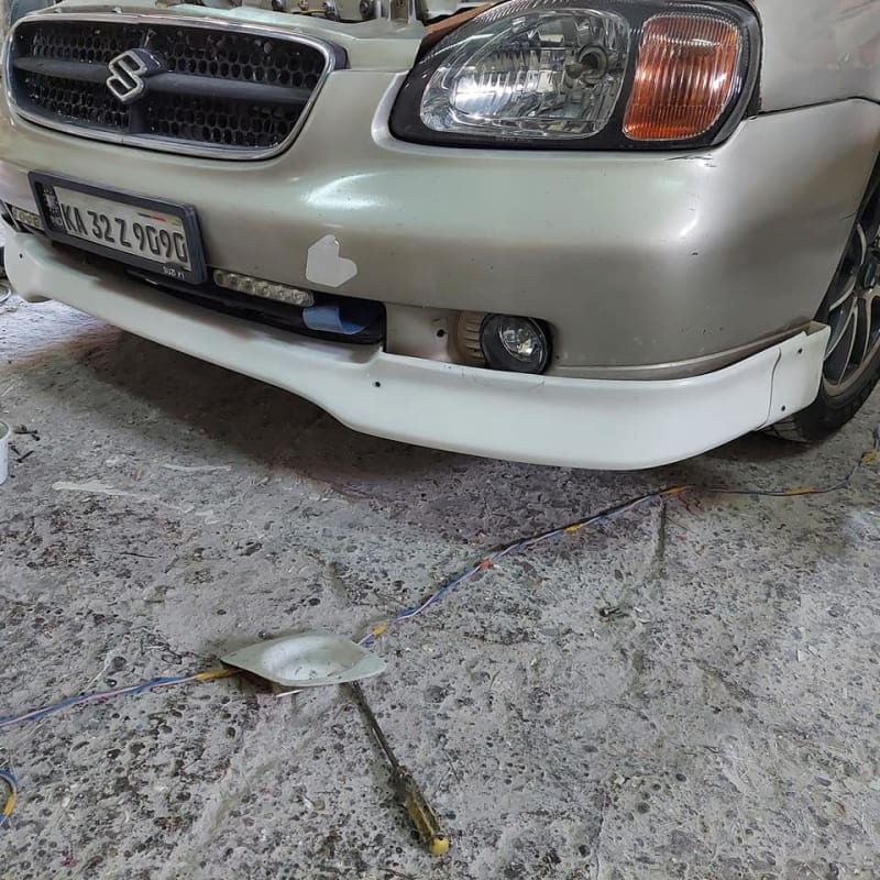 Maruti Baleno Old Front Skirting (Fiberglass)