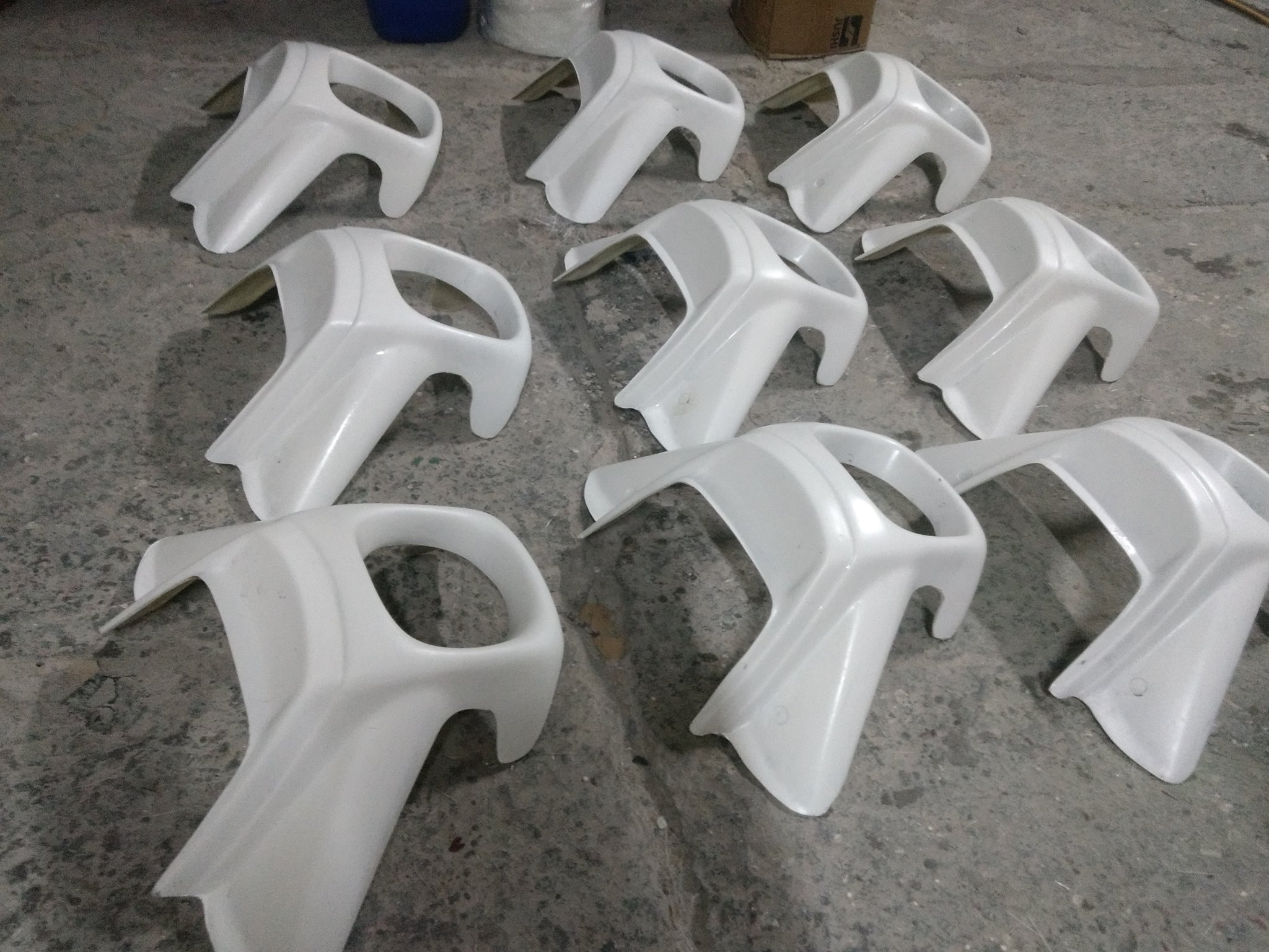 YAMAHA RD350 HEADLIGHT MASK FOR YAMAHA RD350 custom fabrication