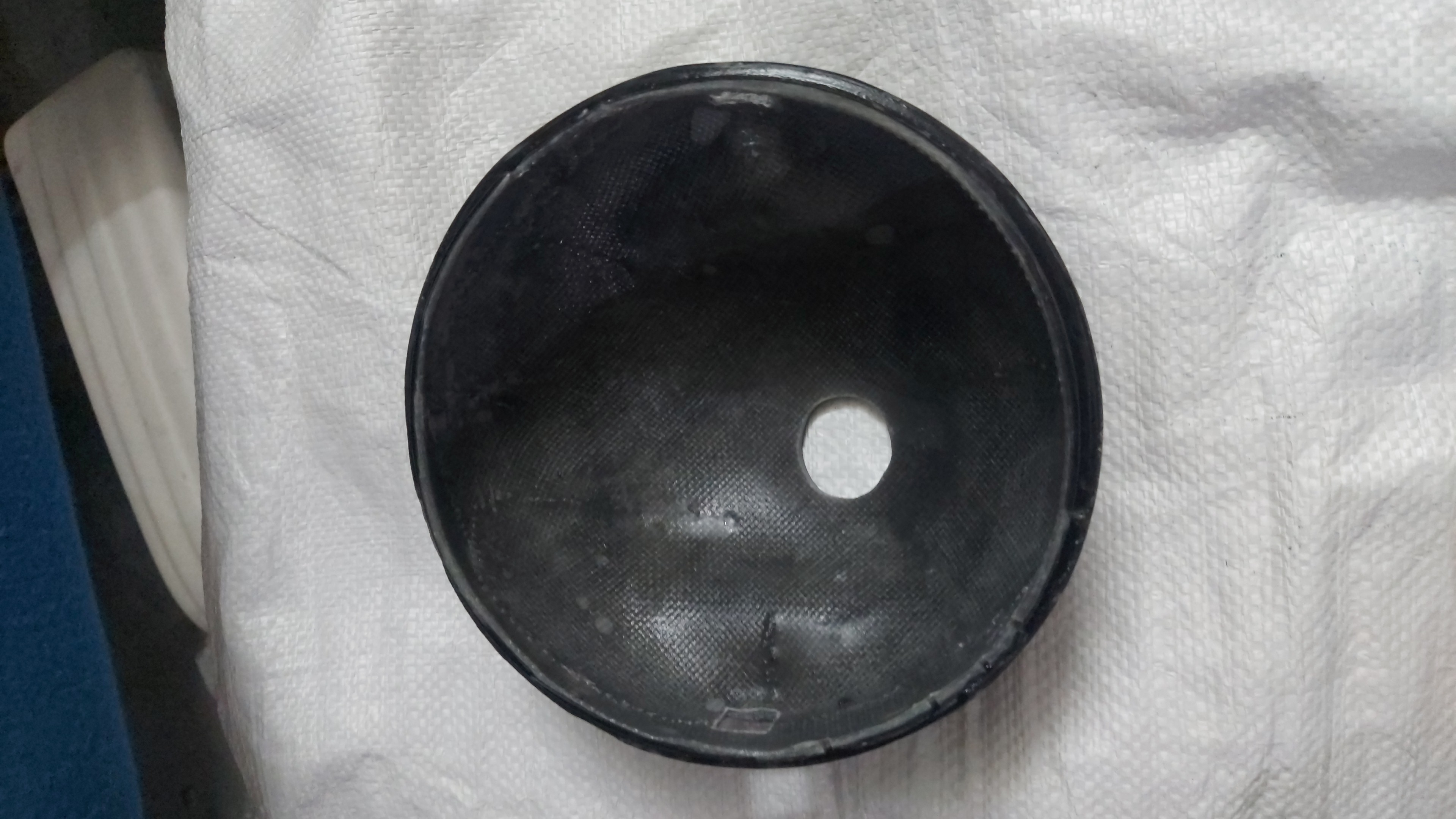 Back Profile of Headlight Doom  of  Yamaha RD350