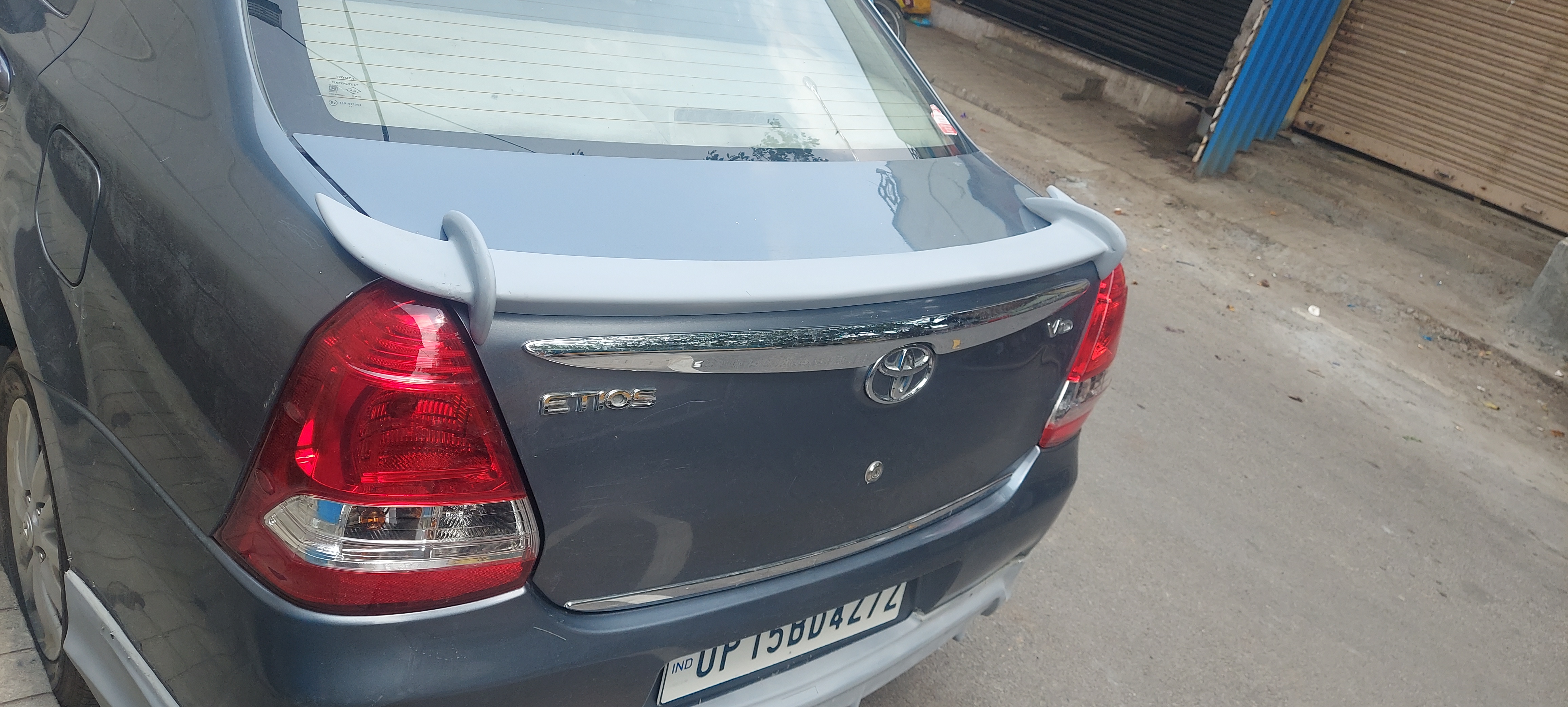 TOYOTA ETIOS LIP SPOILER Side ANGLE