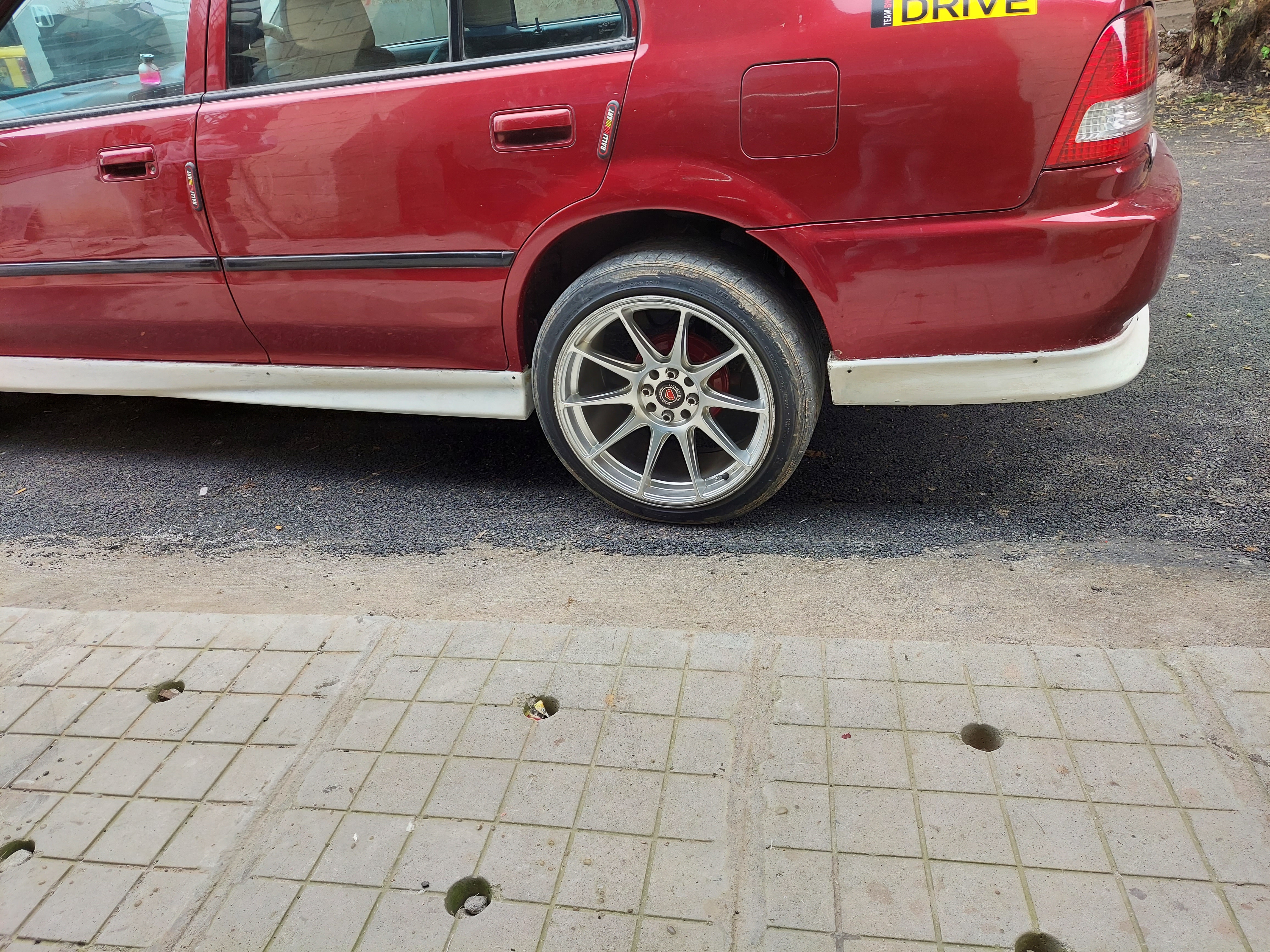 Honda City Type 2 Fiber Skirting- Side Skirting Image