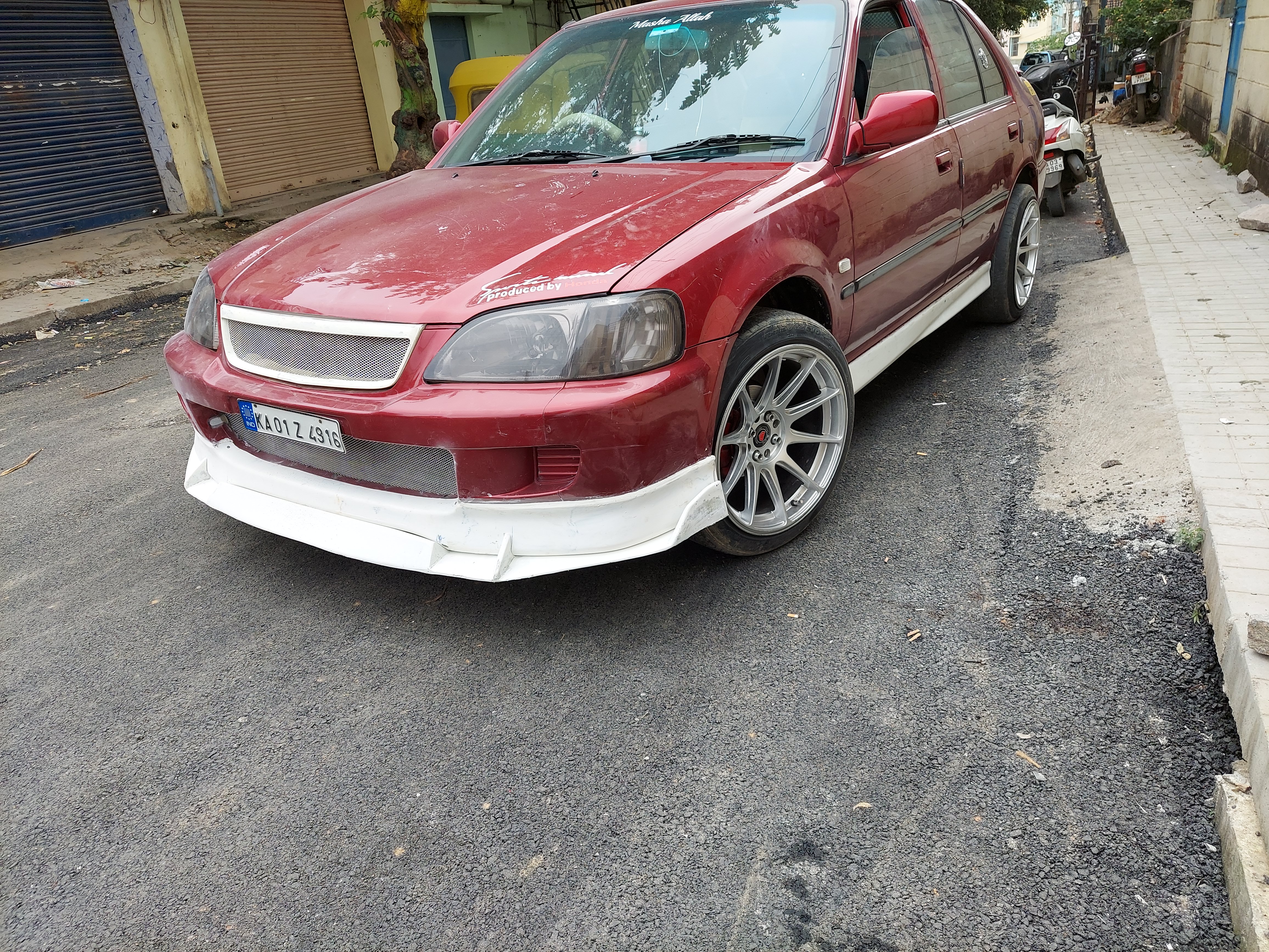 Honda City Type 2 Fiber Skirting- Front Skirting Image
