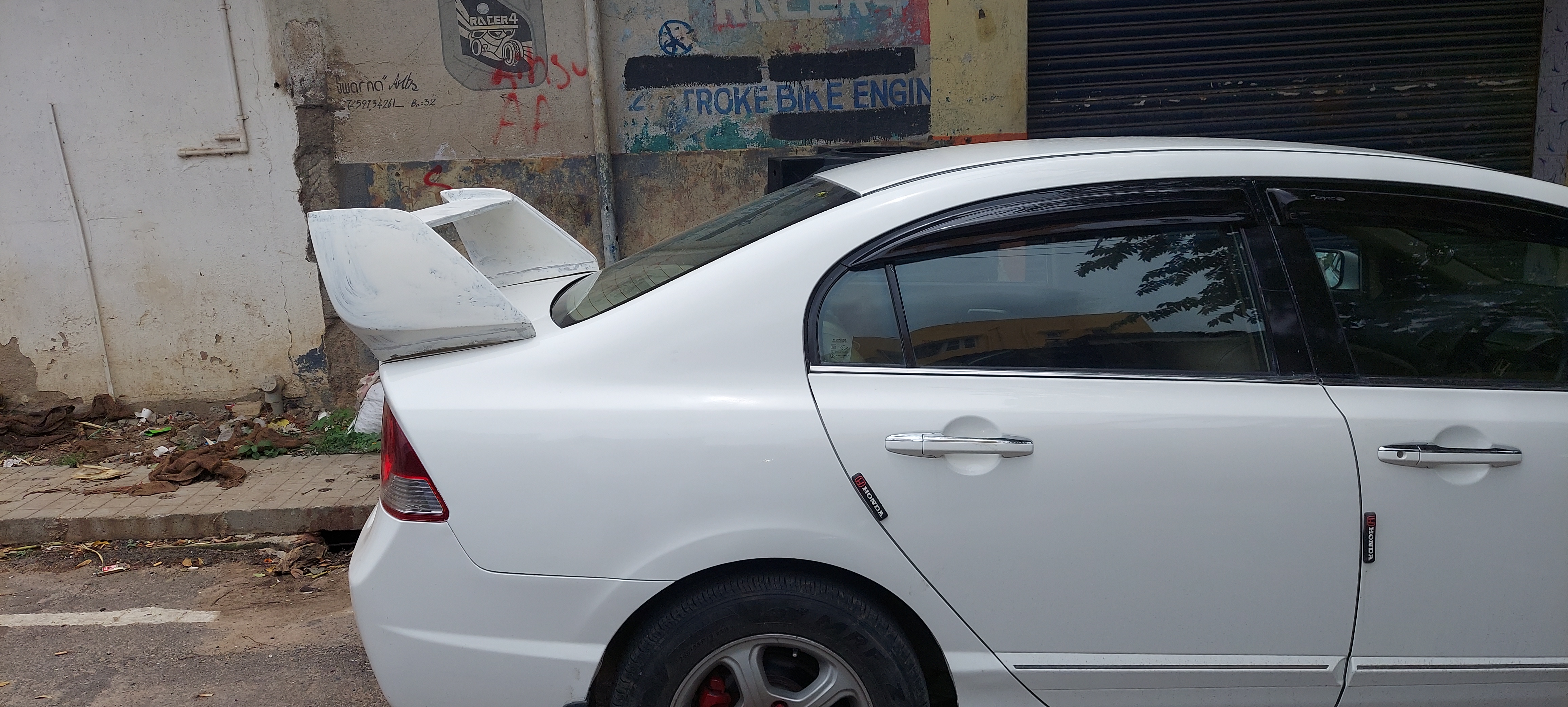 Honda Civic Honda Civic Fiber Spoiler