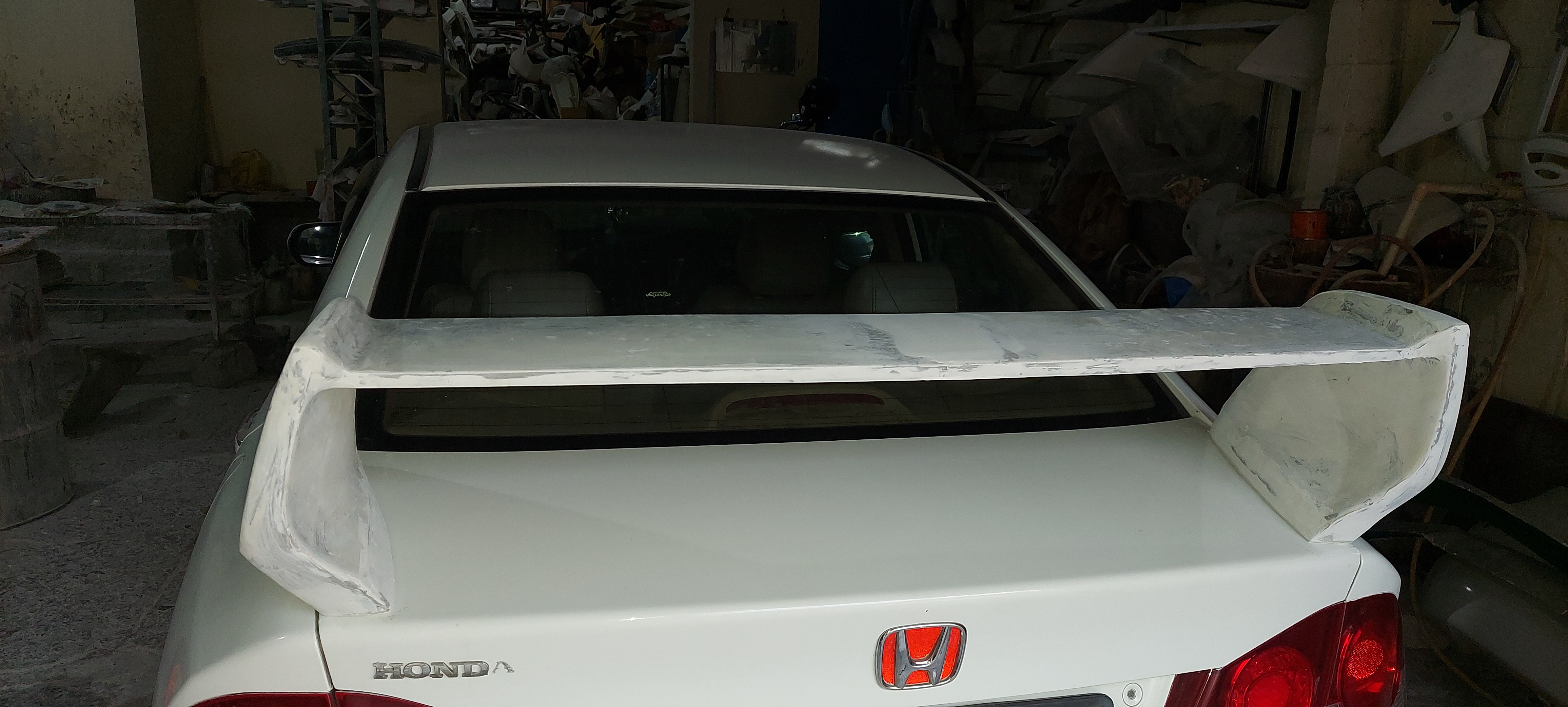 Honda Civic Honda Civic Fiber Spoiler