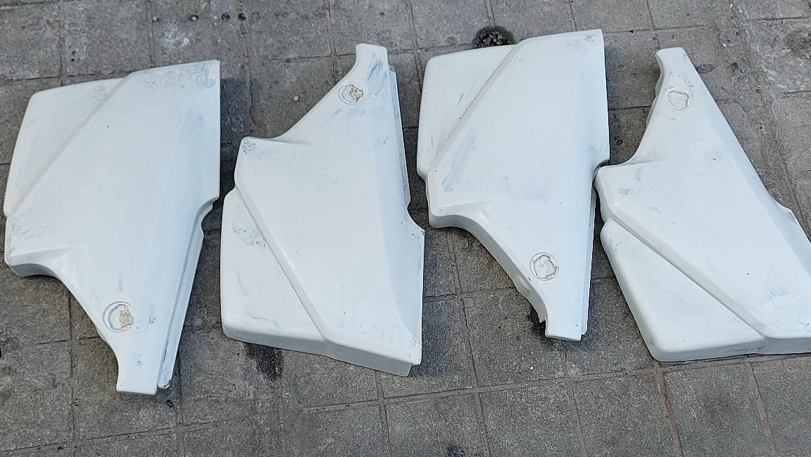 Suzuki Shogun Side Shield ( Pair )