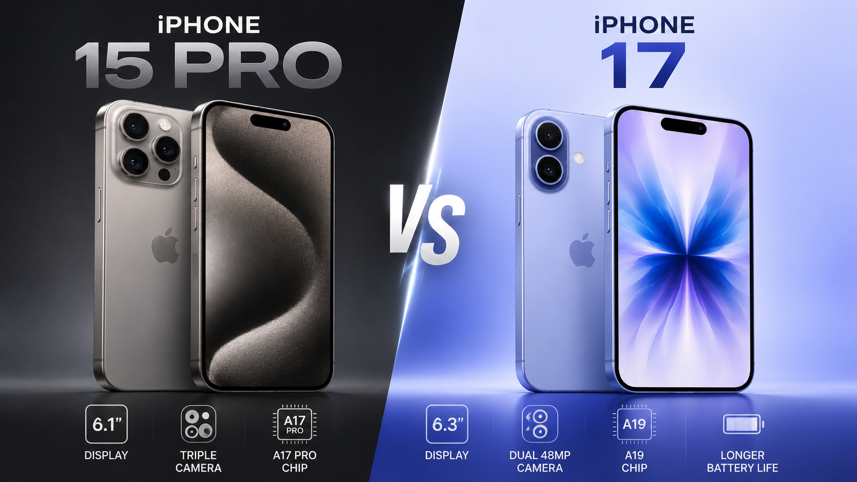 iPhone 17 vs iPhone 15 Pro