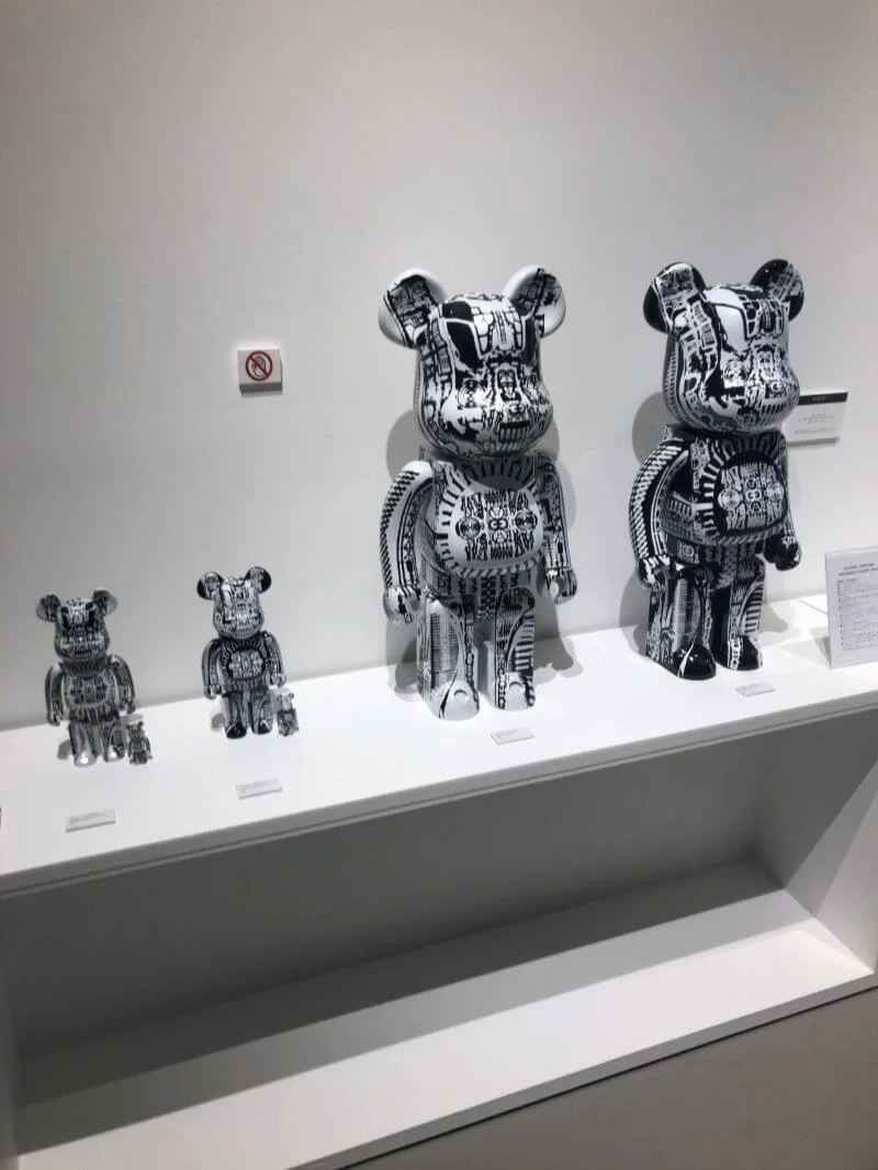 H.R.GIGER × BE@RBRICK BLACK CHROME1000%