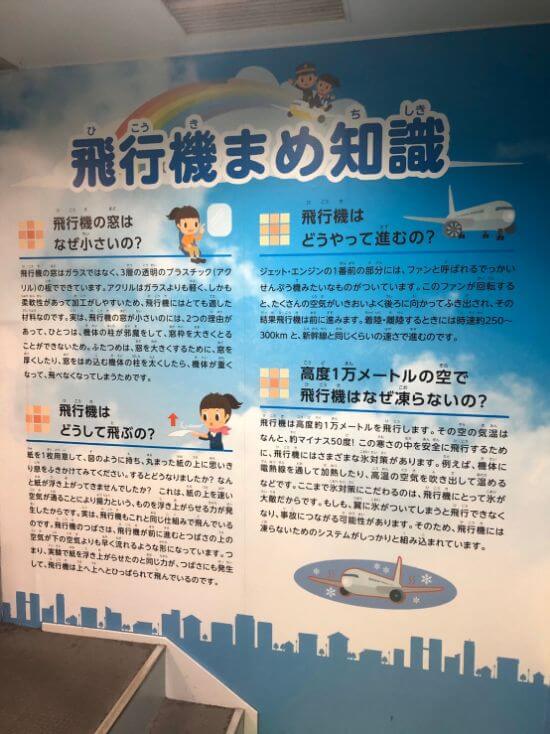 福岡空港案内飛行機豆知識