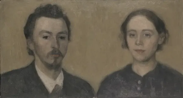 ハマスホイ夫婦