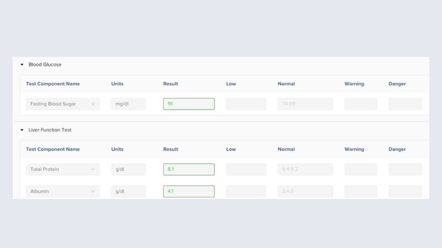 A digitized employee wellbeing report