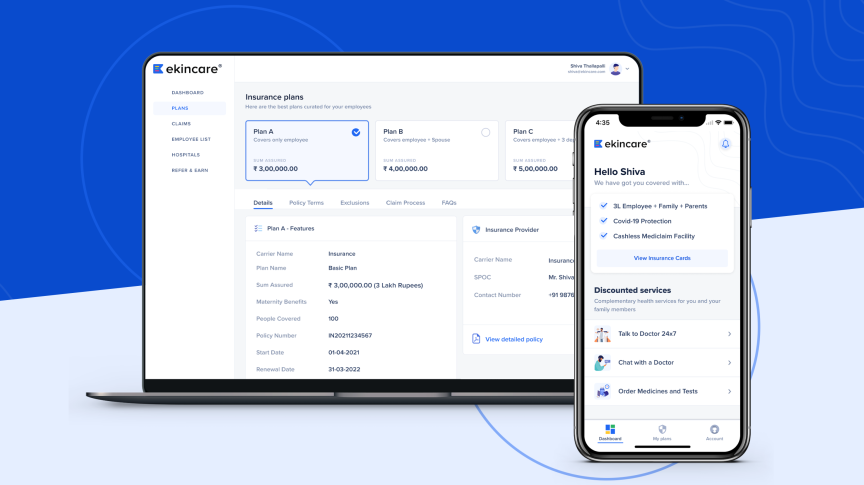 ekincare helps with real-time insights & comprehensive group health insurance policy for employees