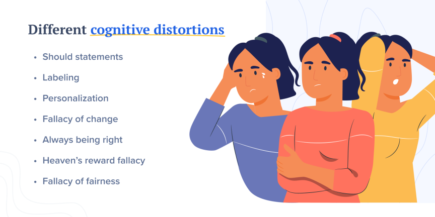 different mental health cognitive distortions 2