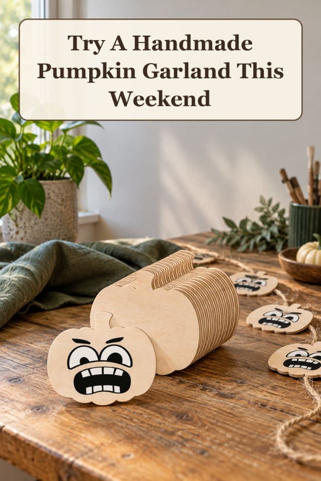 cozy DIY pumpkin decorations with handmade pumpkin decor and painted pumpkin crafts for makers maker-lifestyle pin