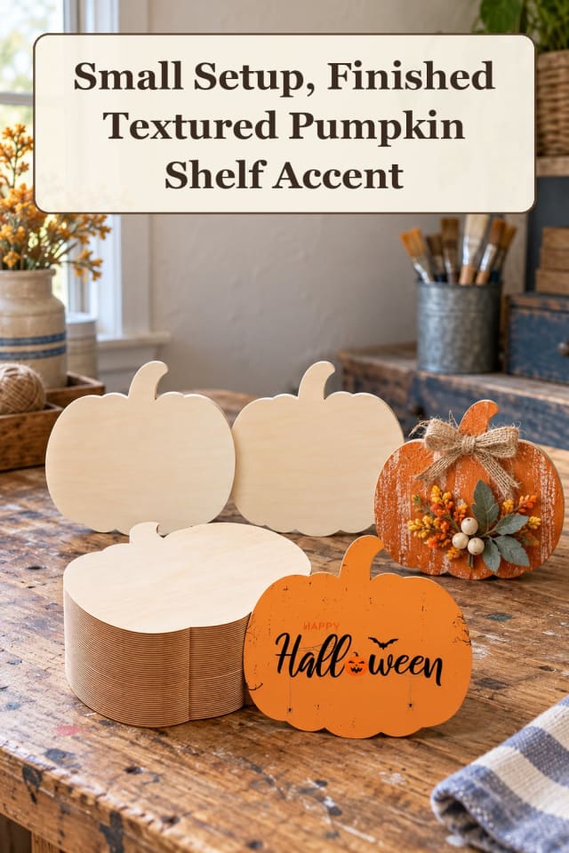 weekend DIY pumpkin decorations with handmade pumpkin decor and painted pumpkin crafts at home maker-lifestyle pin