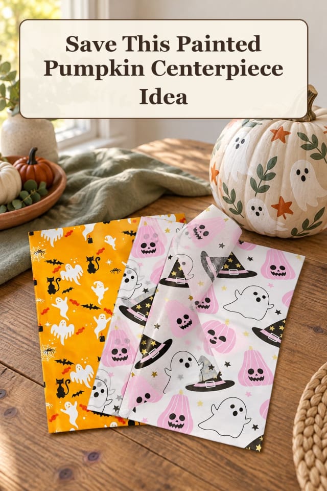 simple DIY pumpkin decorations with handmade pumpkin decor and painted pumpkin crafts for fall maker-lifestyle pin