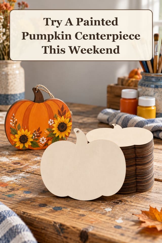 playful DIY pumpkin decorations with handmade pumpkin decor and painted pumpkin crafts at home maker-lifestyle pin