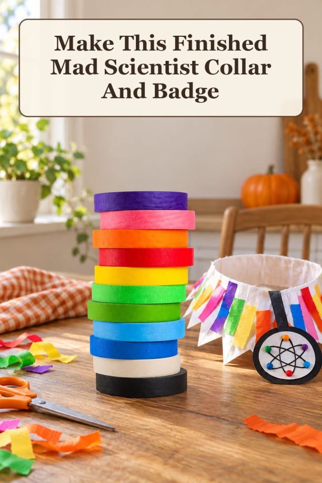 easy mad scientist costumes with DIY Halloween costumes and costume making supplies for makers maker-lifestyle pin