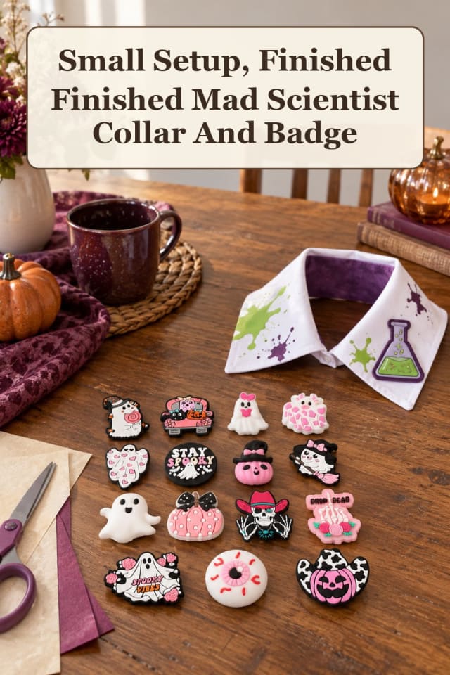 family mad scientist costumes with DIY Halloween costumes and costume making supplies for fall maker-lifestyle pin