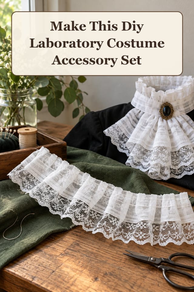 modern mad scientist costumes with DIY Halloween costumes and costume making supplies for fall maker-lifestyle pin