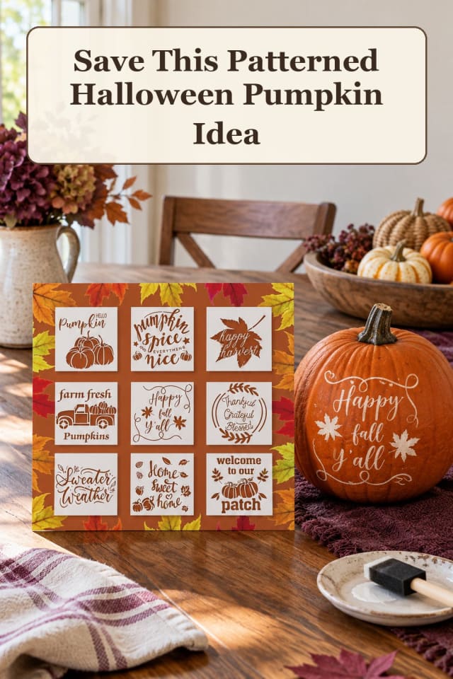 beginner pumpkin carving and stencils with Halloween pumpkin crafts and pumpkin stencil ideas maker-lifestyle pin
