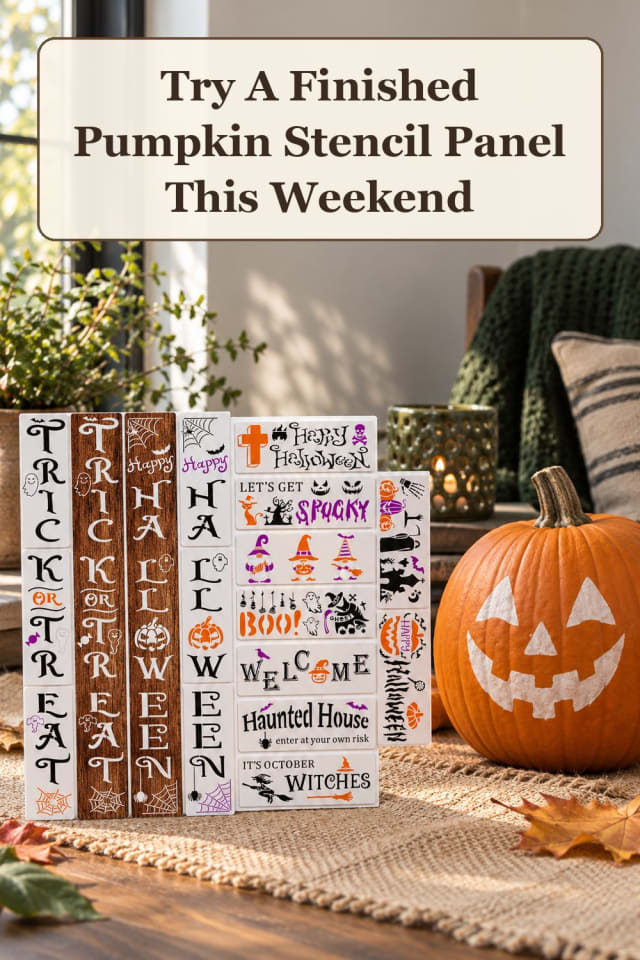 cozy pumpkin carving and stencils: Halloween pumpkin crafts and pumpkin stencil ideas for fall maker-lifestyle pin