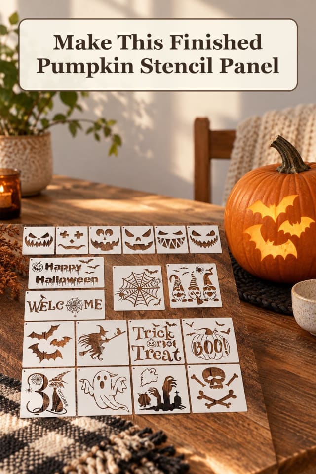 creative pumpkin carving and stencils with Halloween pumpkin crafts and pumpkin stencil ideas maker-lifestyle pin