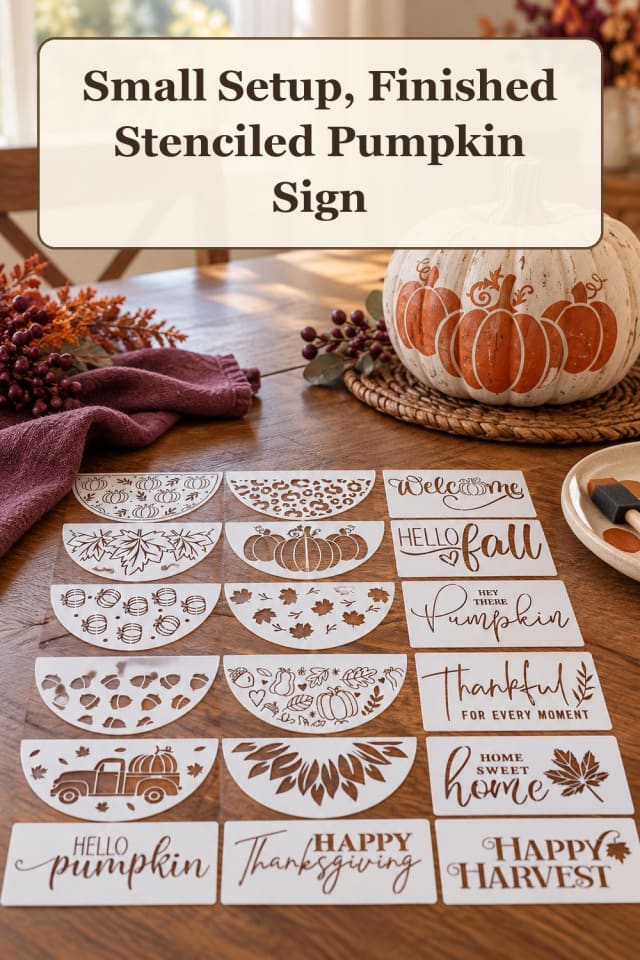 family pumpkin carving and stencils: pumpkin stencil ideas and reusable craft stencils at home maker-lifestyle pin